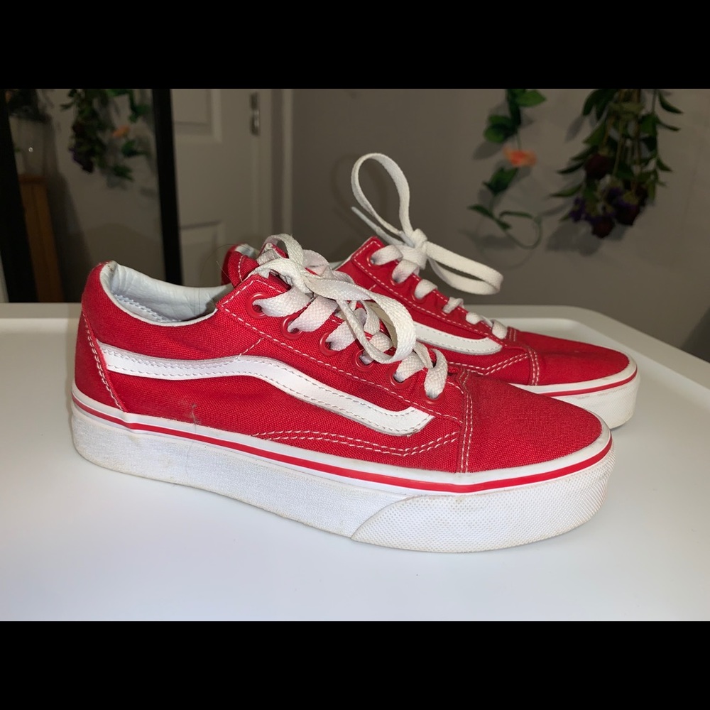 Red Classic Vans